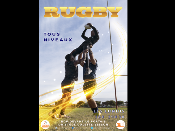 Rugby les lundis 18h