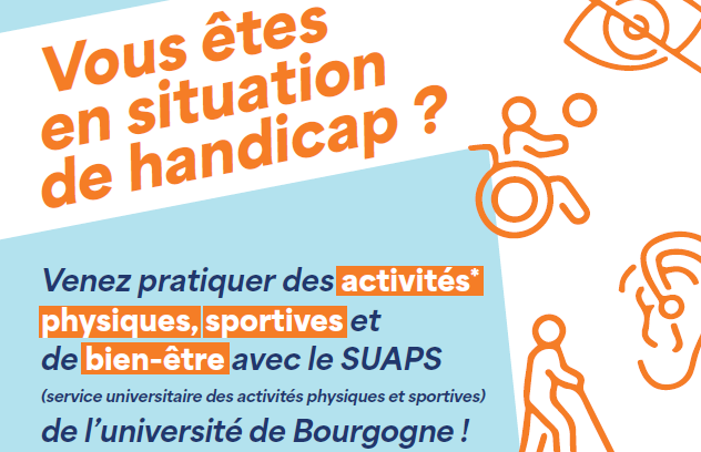 Pratiques sportives pour les personnes en situation de handicap